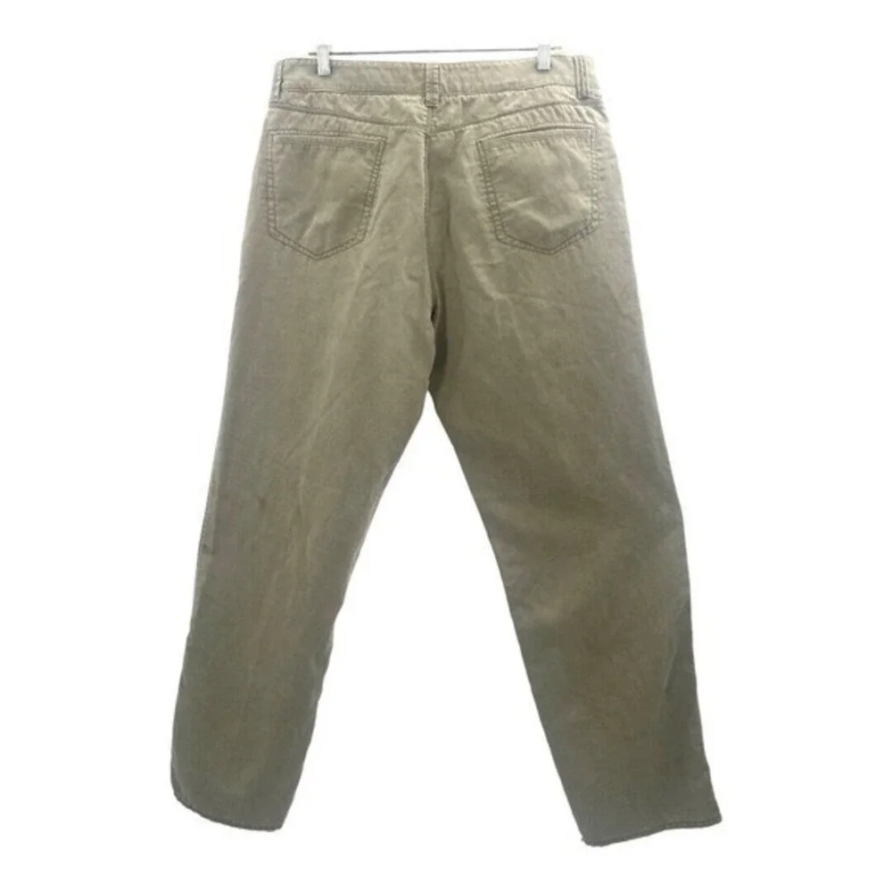 Tommy Bahama Men’s Tencel Cotton Flat Front Khaki Brown Pants‎ Size 36 X 34